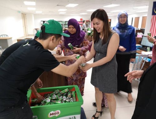 Milo Campus Take Over Campaign 2019 – product sampling (lecturer)