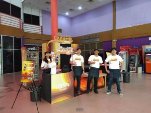 Nescafe Smoovlatte Roadshow 2019 - Booth Setup with Crew