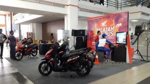 Honda Campus Invasion - booth layout